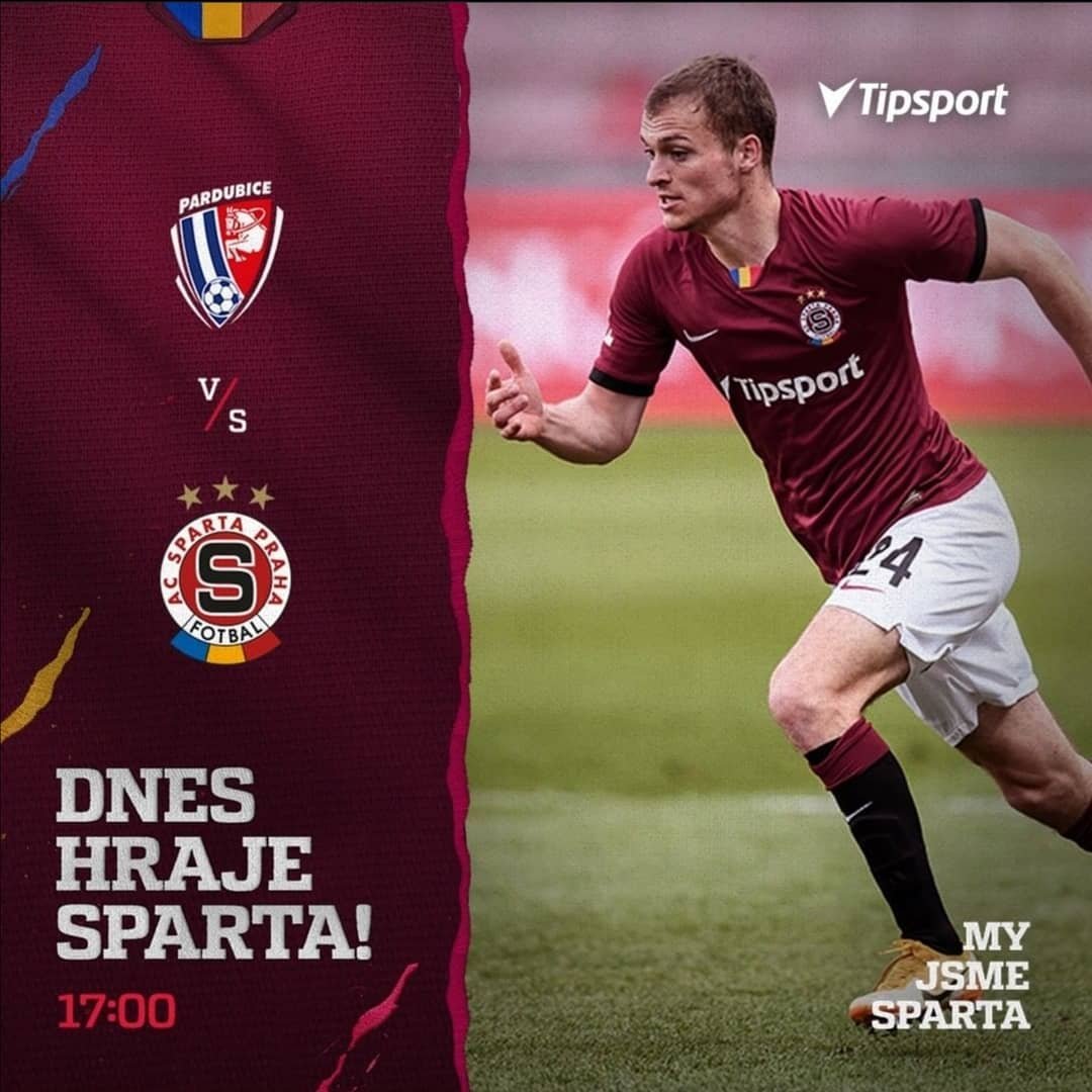 Dnes si do Pardubic jedeme pro další důležité body! I bez opory @lkrejci_ body budou naše!??❤️
#acsparta #acs #acspartapraha